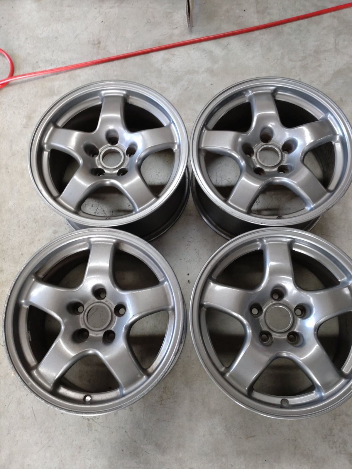 日産 BNR32 スカイライン GTR GT-R 純正 FORGED 鍛造 16インチ 8J +30 114.3 5H アルミホイール 4本セット 中古