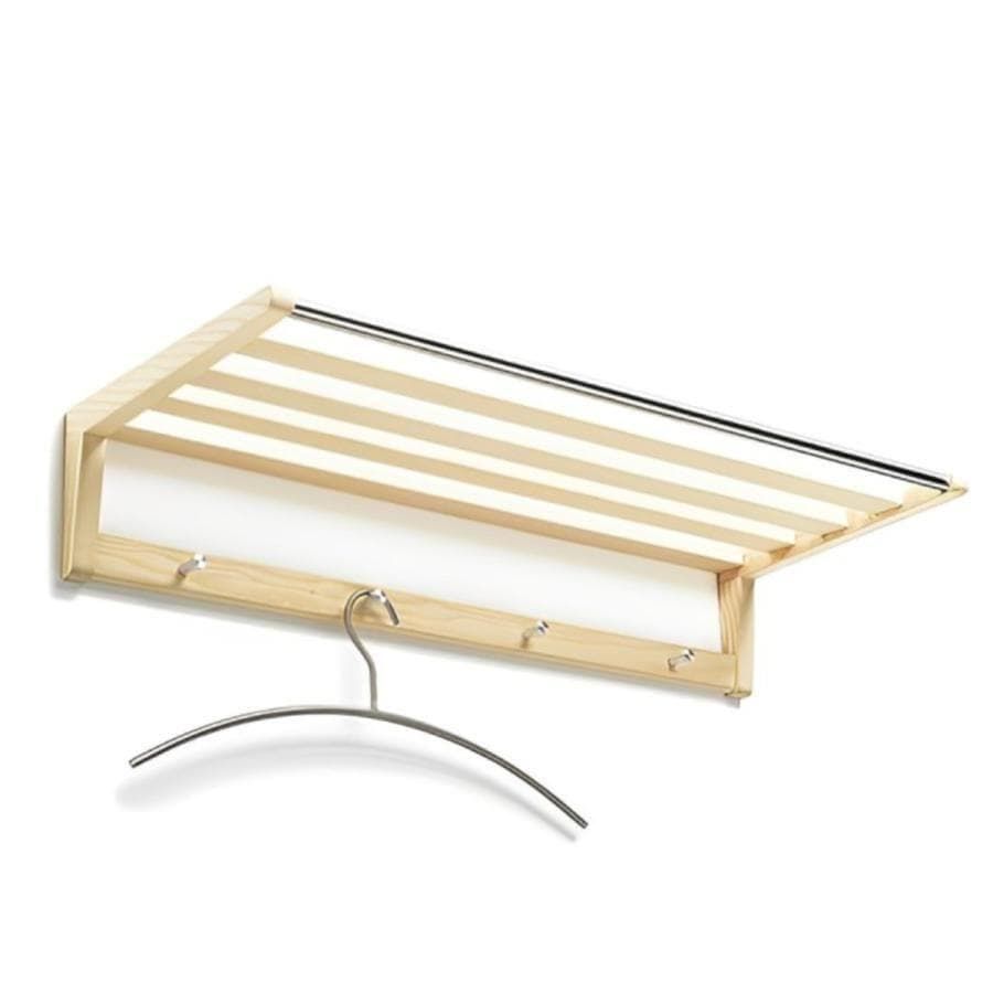 サイドバイサイド Side by Side Coat Rack Gaston 40029-W コートラック 壁掛け 木製 北欧
