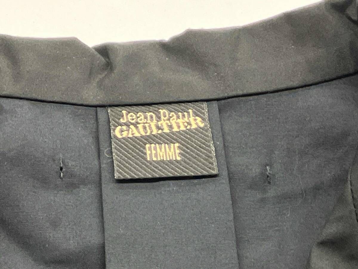 Jean Paul GAULTIER FEMME 半袖ブラウス ジャンポールゴルチエ シアー