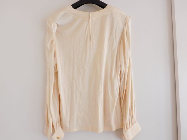9 レオナール LEONARD ヴィンテージ カットソー □ 薄めベージュ系