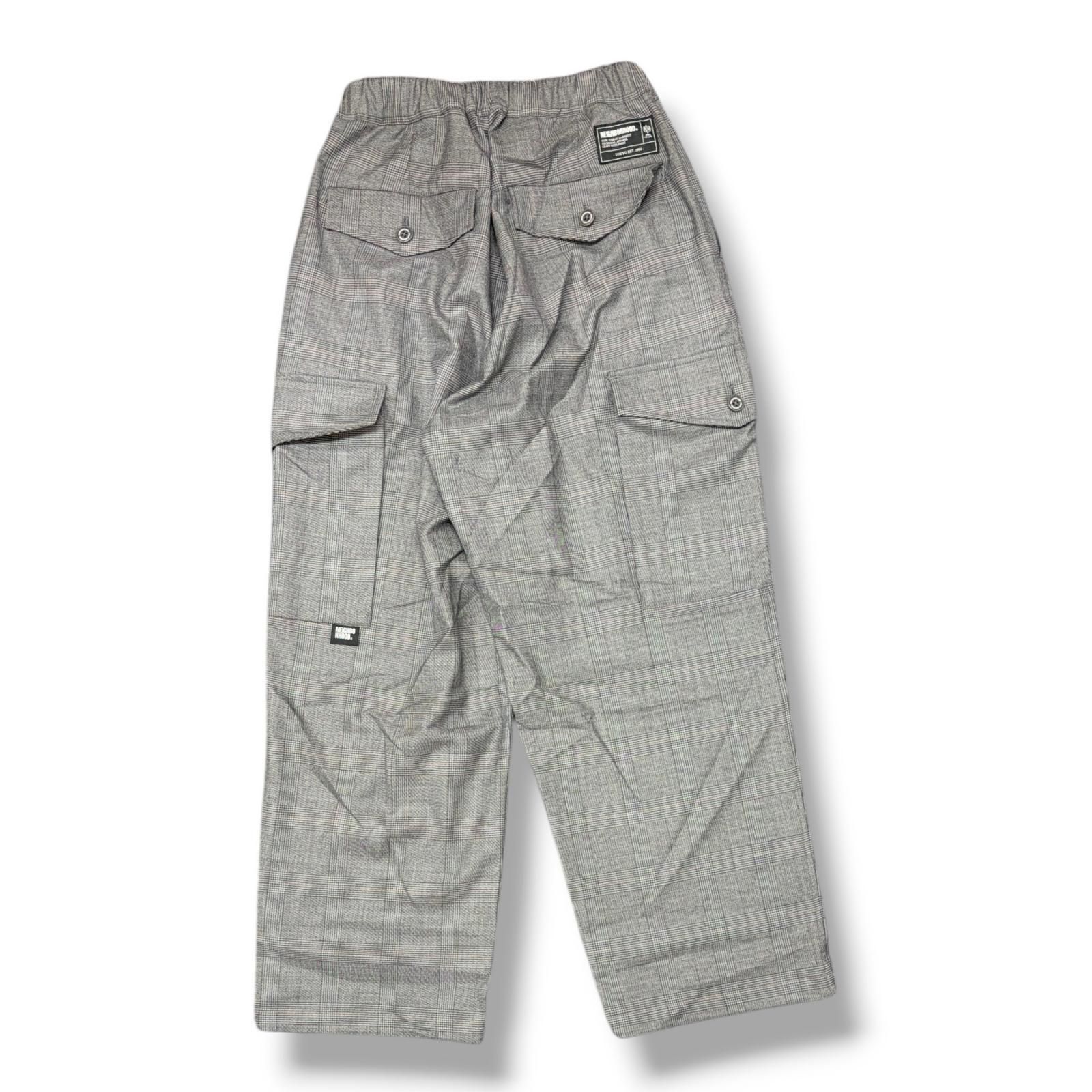 参考上代35200円 NEIGHBORHOOD 26SS PATTERNED WIDE CARGO PANTS