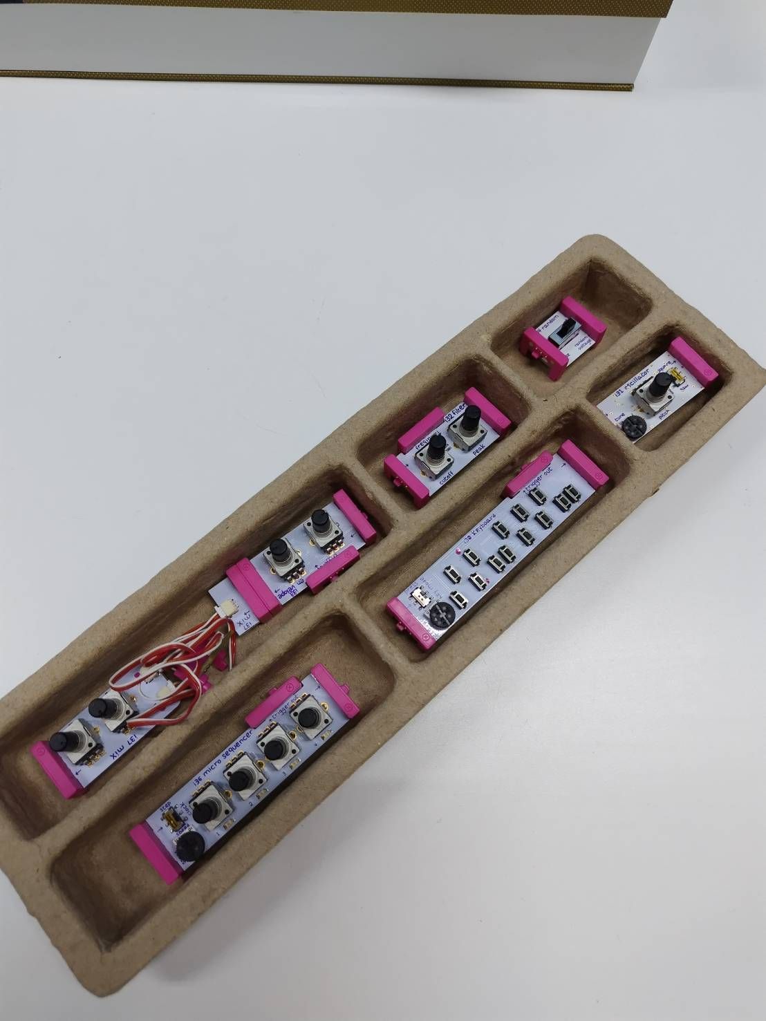 【ジャンク】KORG little Bits Synth Kit シンセサイザーキット