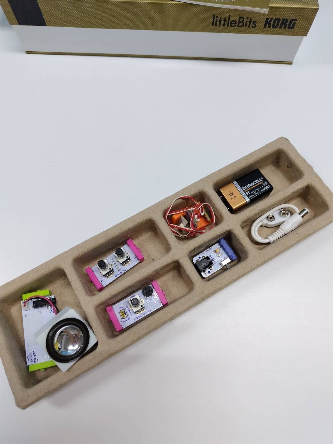 【ジャンク】KORG little Bits Synth Kit シンセサイザーキット