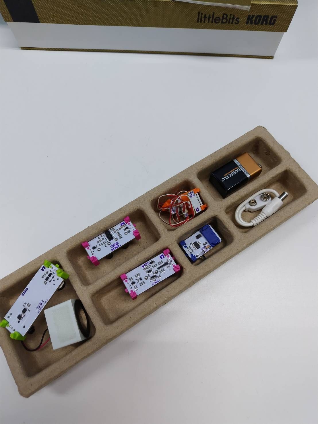 【ジャンク】KORG little Bits Synth Kit シンセサイザーキット