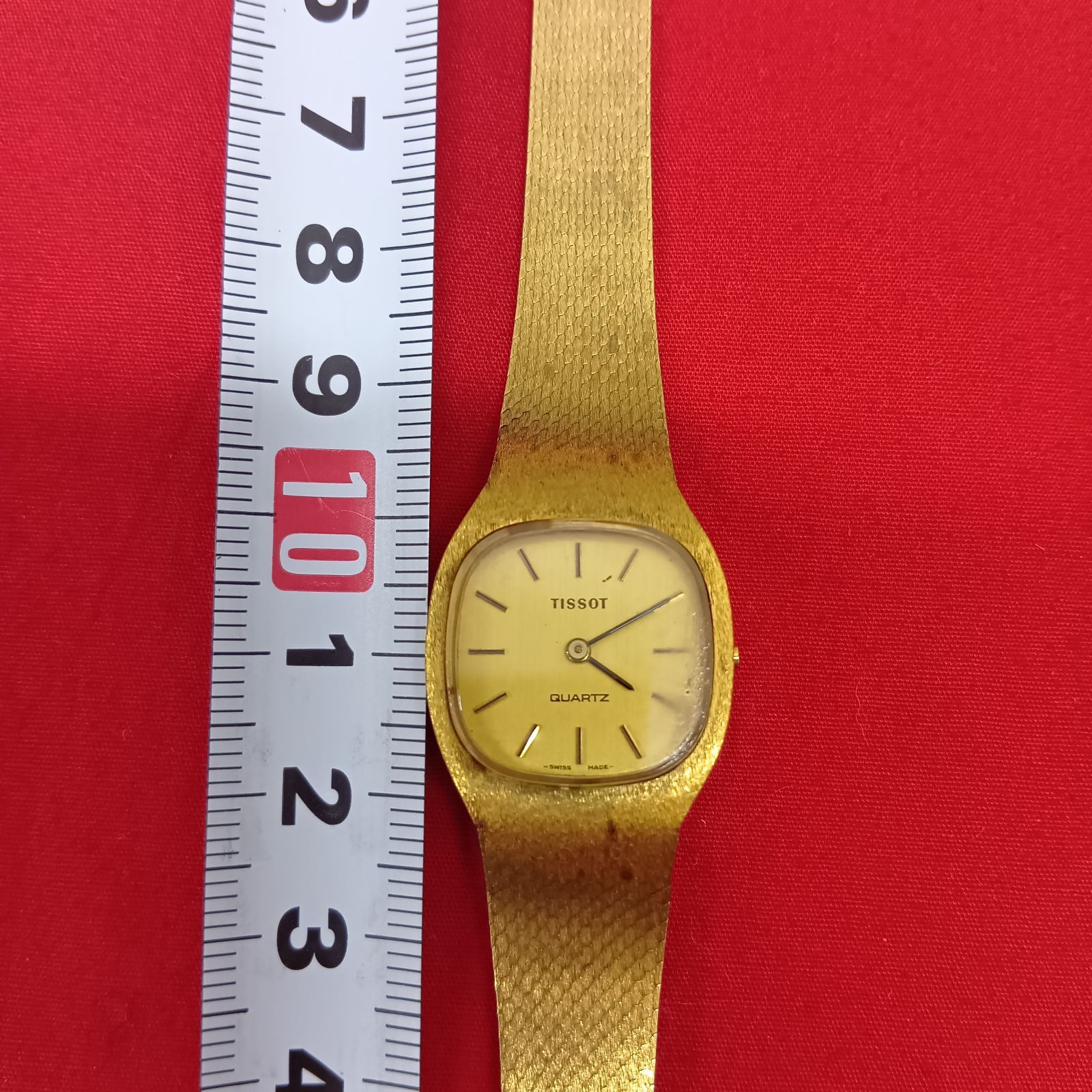 TISSOT 腕時計 レディース ゴールド ティソ - メルカリ