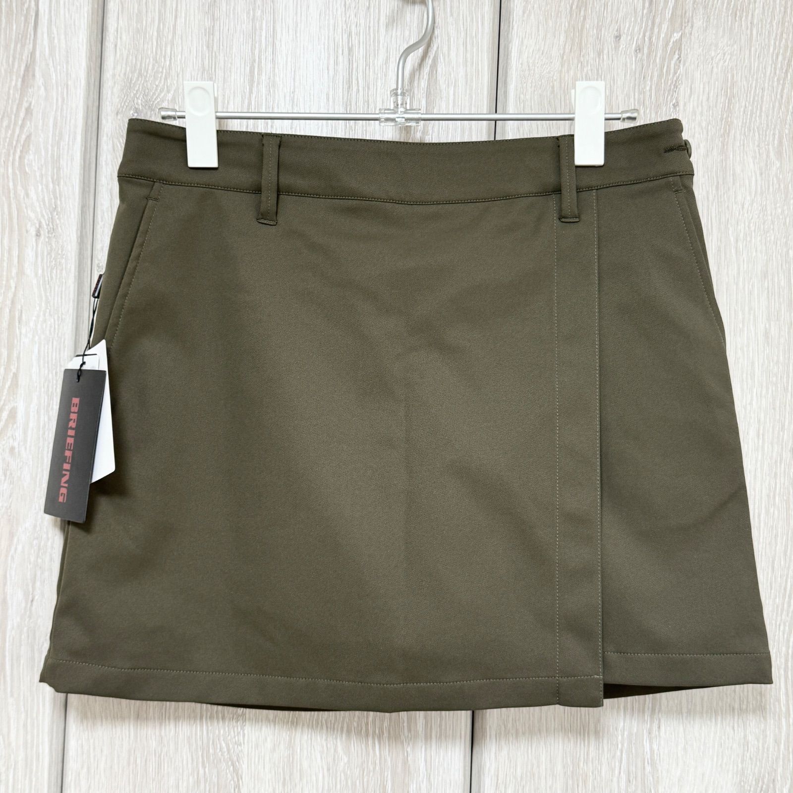 ☆新品未使用☆BRIEFING GOLF WS ソロテックスショートパンツ オリーブ M/ブリーフィングゴルフ 8,360円