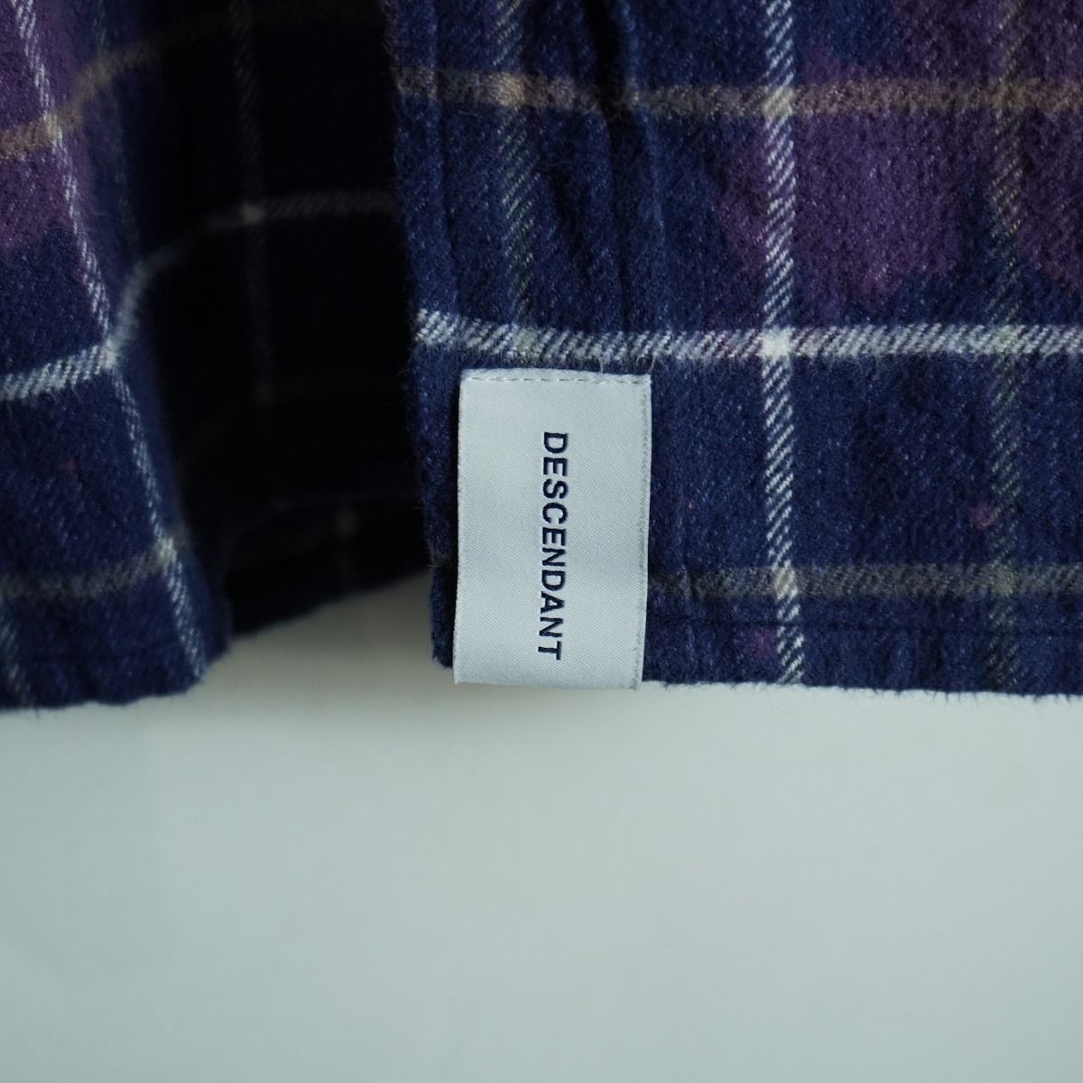 DESCENDANT ディセンダント MOSS CHECK LS SHIRT モスチェック 長袖
