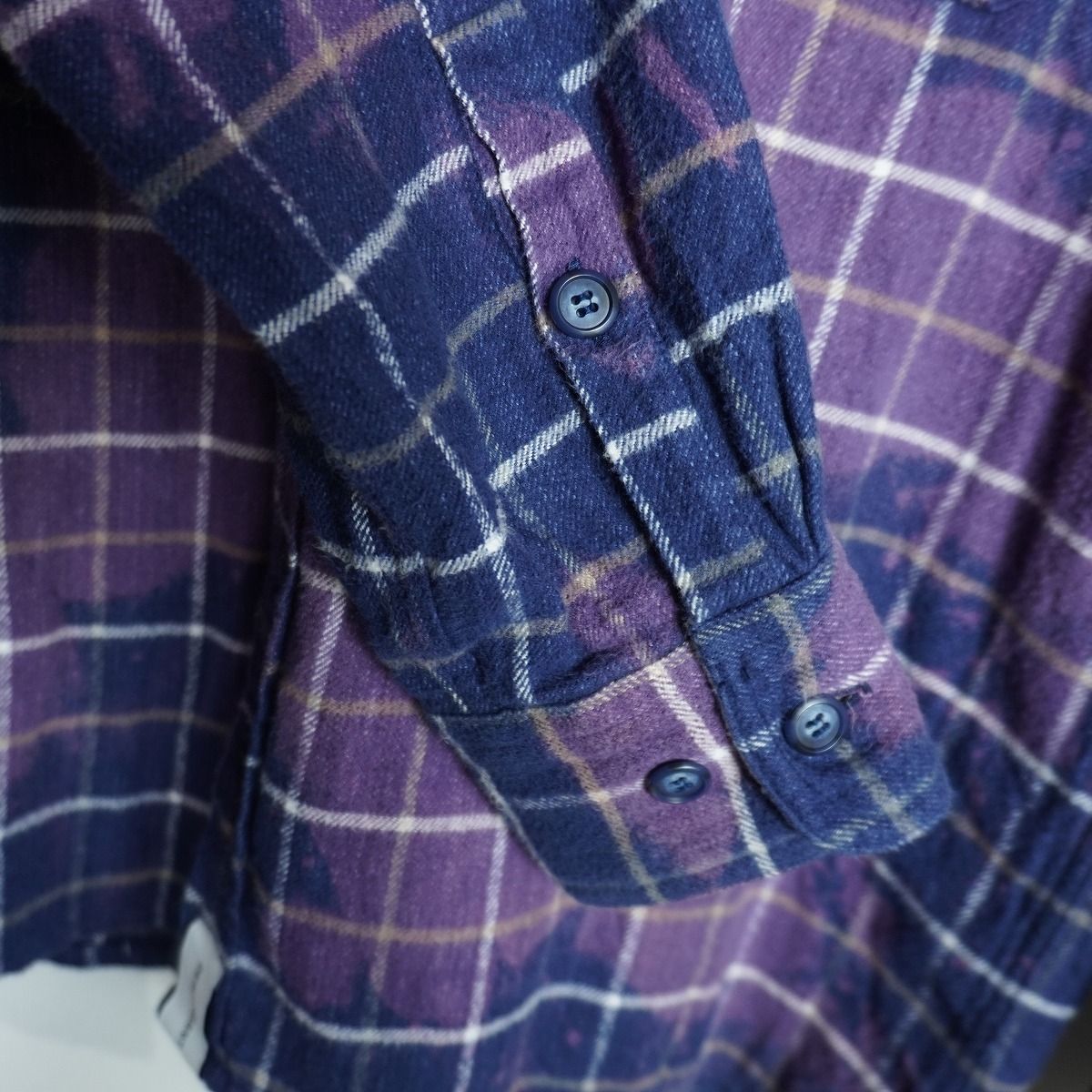 DESCENDANT ディセンダント MOSS CHECK LS SHIRT モスチェック 長袖