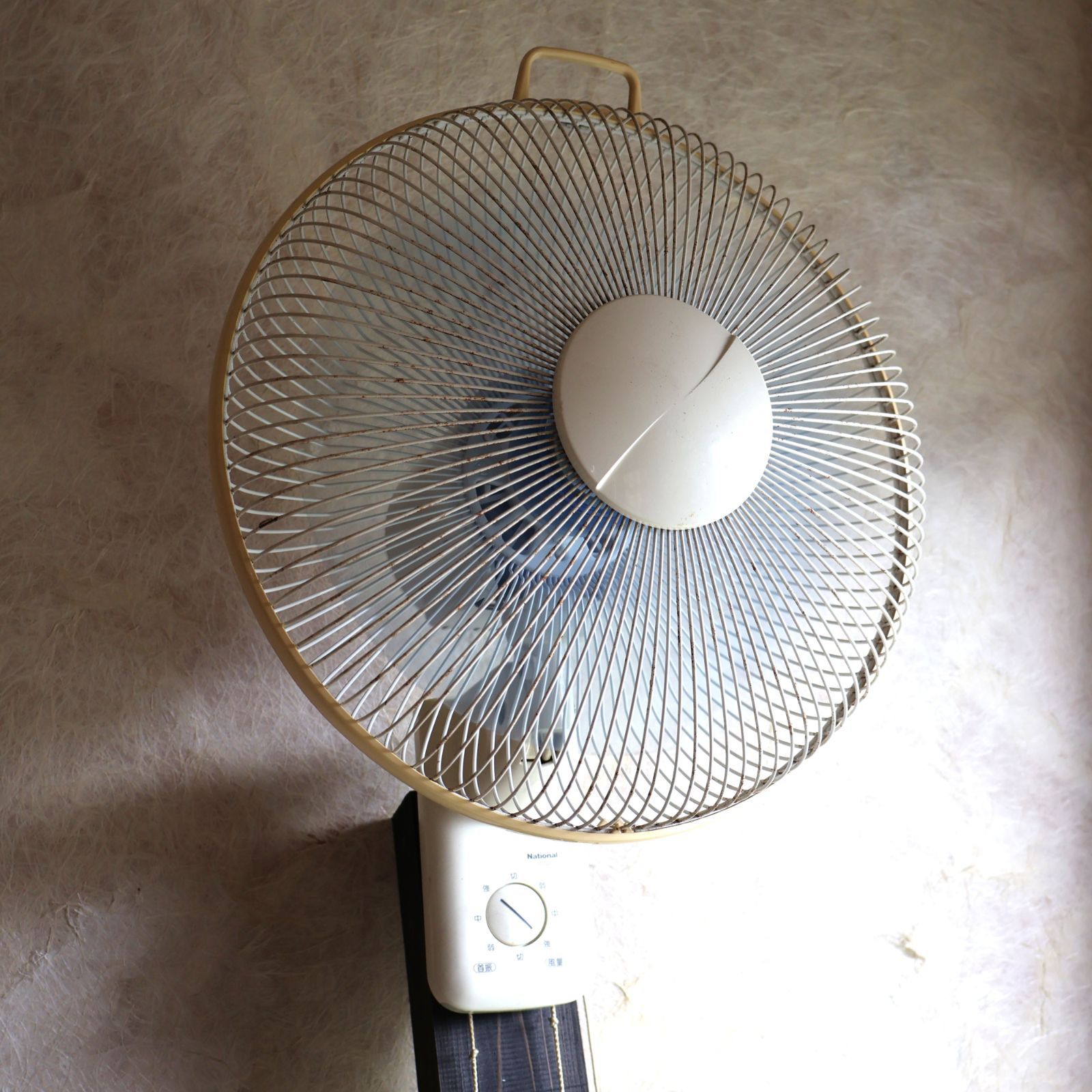 National ナショナル 壁掛け扇風機 F-G301J 30cm 昭和レトロ 松下電器