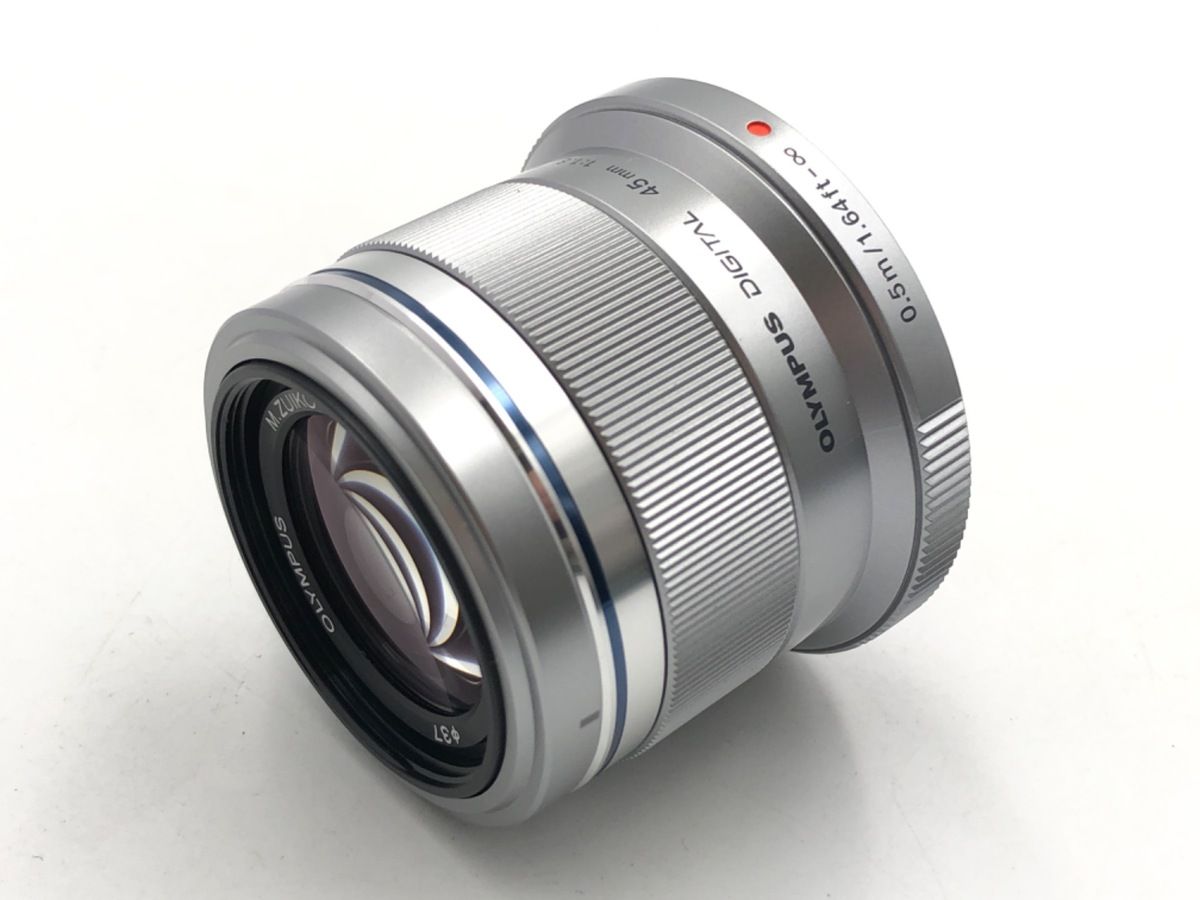 中古】 【良品】 オリンパス M.ZUIKO DIGITAL 45mm F1.8 シルバー 