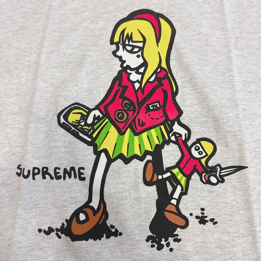 シュプリーム Supreme 21SS Suzie Switchblade Tee ヘザーグレー M 