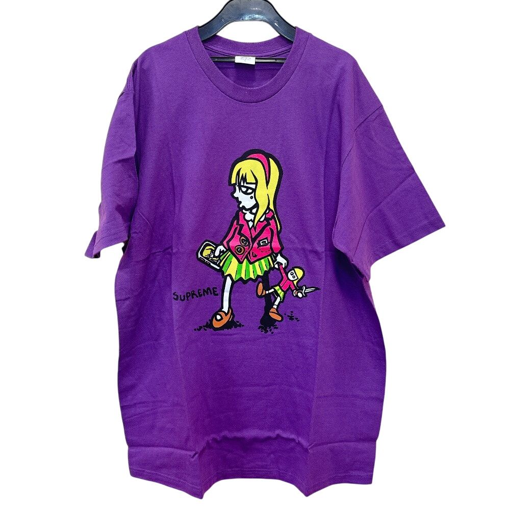 シュプリーム Supreme 21SS Suzie Switchblade Tee パープル Lサイズ 