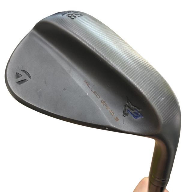 【中古】 テーラーメイド Taylor Made MILLED GRIND 3(ブラック) 58°/11° ウェッジ WG NS PRO MODUS3 TOUR105 (フレックスS) メンズ 男性用 右利き 右用 Cランク ゴルフクラブ
