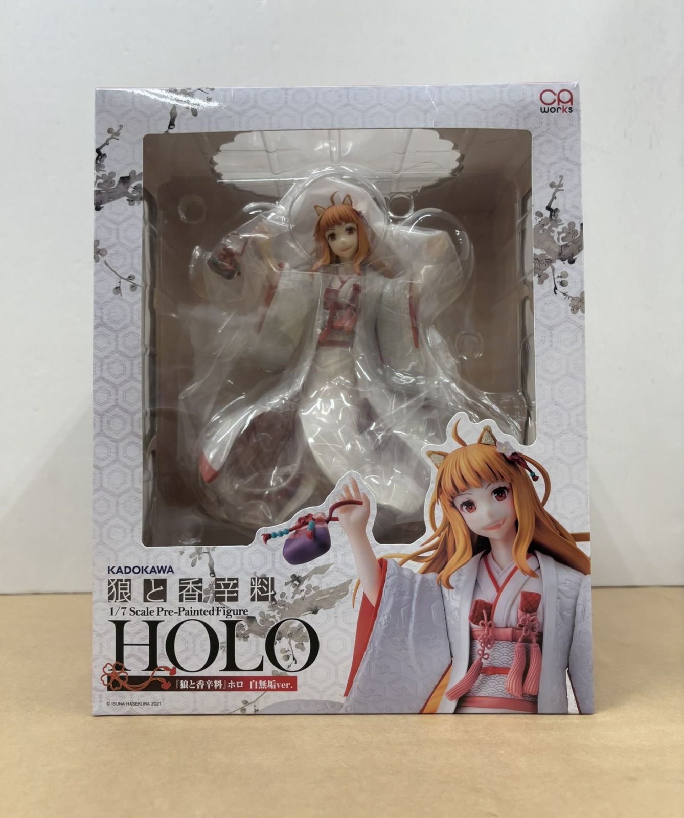 狼と香辛料 ホロ 白無垢ver. 1/7スケール塗装済み完成品フィギュア 未