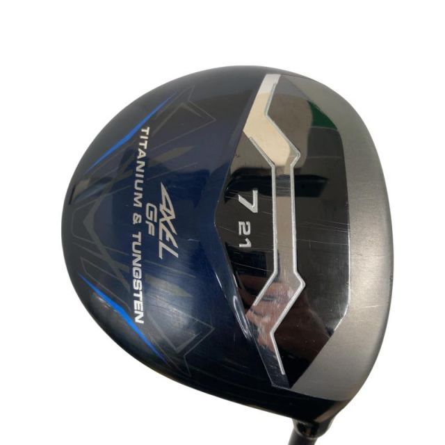 【中古】 つるや AXEL GF 7W フェアウェイウッド FW GF VANQUISH(フェアウェイ) (フレックスR) メンズ 男性用 右利き 右用 Cランク ゴルフクラブ