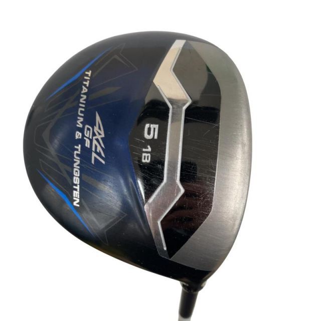 【中古】 つるや AXEL GF 5W フェアウェイウッド FW GF VANQUISH(フェアウェイ) (フレックスR) メンズ 男性用 右利き 右用 Cランク ゴルフクラブ