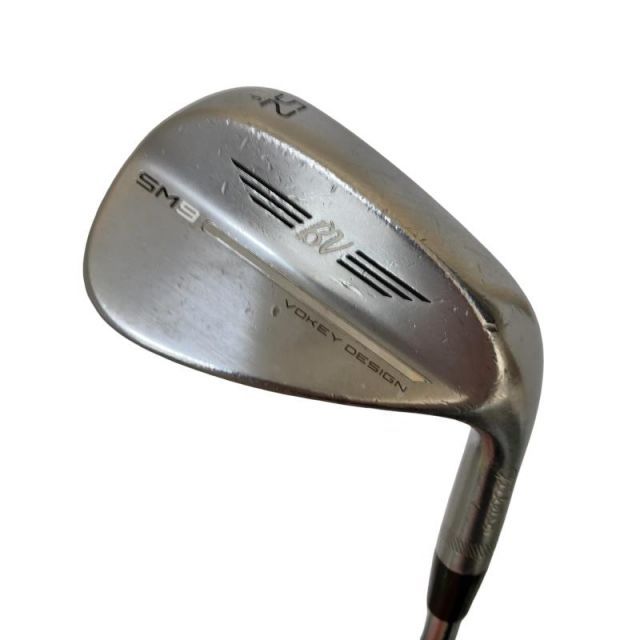 【中古】 タイトリスト VOKEY SPIN MILLED SM9 ツアークロム 52°/08°F ウェッジ WG BV 105 (フレックスその他) メンズ 男性用 右利き 右用 Cランク ゴルフクラブ
