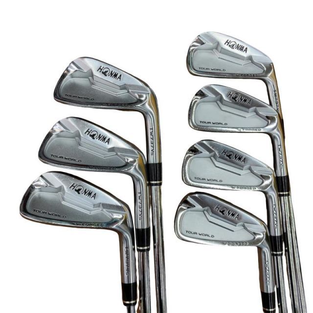 中古】 本間ゴルフ TOUR WORLD TW737Vs 7S アイアンセット IR NS PRO