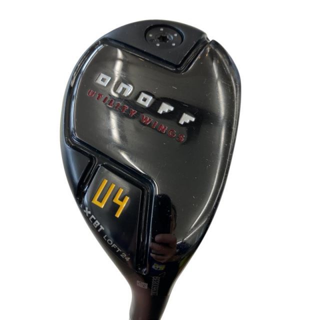 【中古】 ダイワ(グローブライド) ONOFF UTILITY WINGS(2024) KURO U4 ユーティリティ UT 純正特注シャフト (フレックスS) メンズ 男性用 右利き 右用 Cランク ゴルフクラブ 17,252円