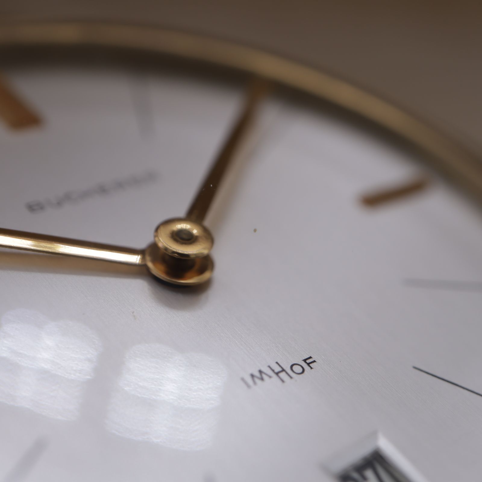ブッフェラー インホフ BUCHERER IMHOF 8DAY 手巻き 置時計 インテリア