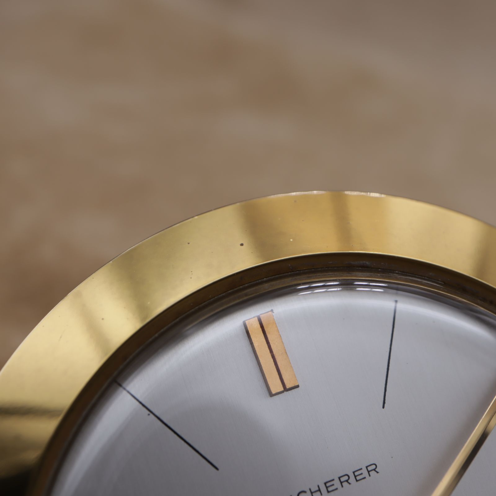 Imhof インホフ アンティーク時計 Bucherer 8days ブッフェラー インホフ BUCHERER IMHOF 8DAY 手巻き 置時計 インテリア