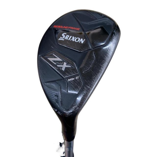 【中古】 ダンロップ SRIXON ZX Mk II HYBRID H4 ユーティリティ UT 純正特注シャフト (フレックスS) メンズ 男性用 右利き 右用 Cランク ゴルフクラブ