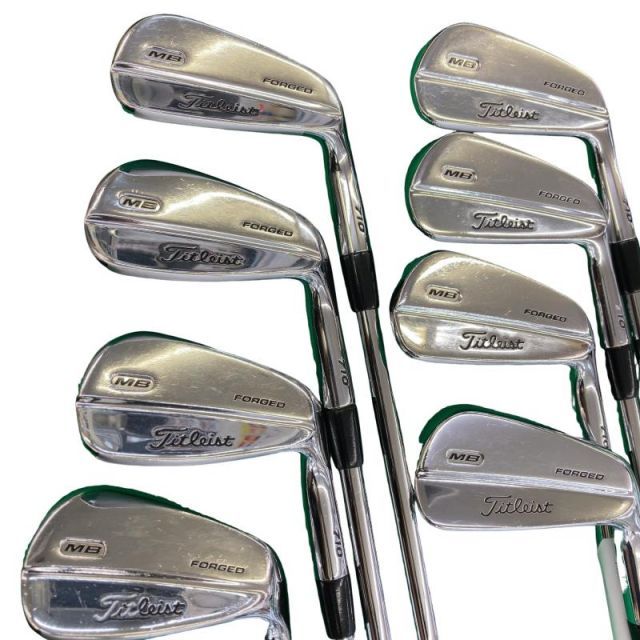 【中古】 タイトリスト Titleist MB 710 8S アイアンセット IR KBS TOUR (フレックスS) メンズ 男性用 右利き 右用 Cランク ゴルフクラブ