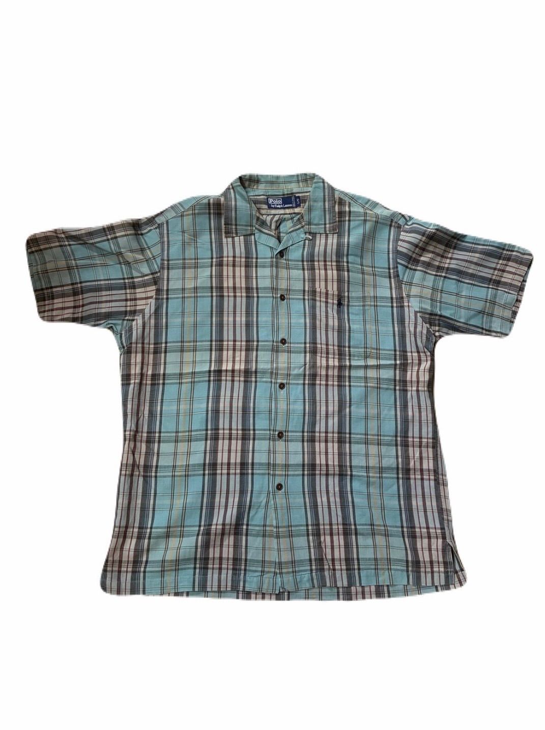 90’s Polo by Ralph Lauren open-collar Shirt MADE IN CANADA
