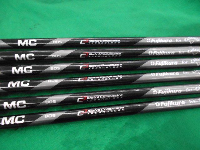中古】シャフト フジクラ MCI 80（S）CWロゴ　6本◆S◆0[7561]