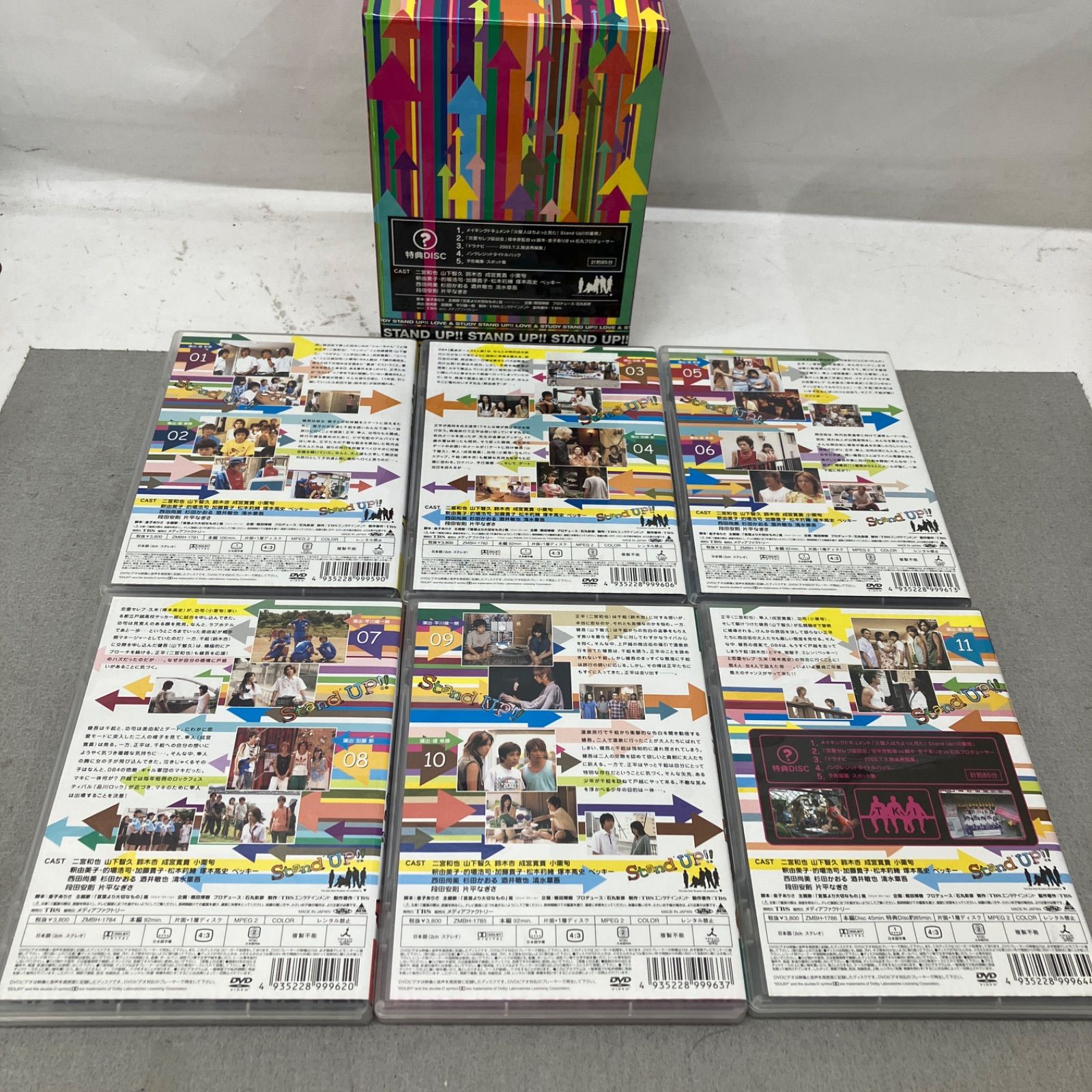 Stand UP!! DVD-BOX〈初回限定生産・7枚組〉 PB7023 f011 - メルカリ