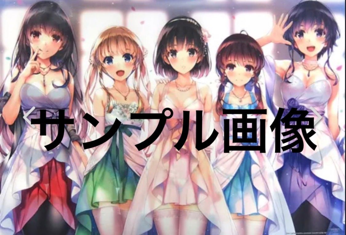 おめくりタペストリー　冴えない彼女の育てかた♭ ANIPLEX＋　全巻購入特典　描き下ろし　B1 タペストリー　アニプレックス