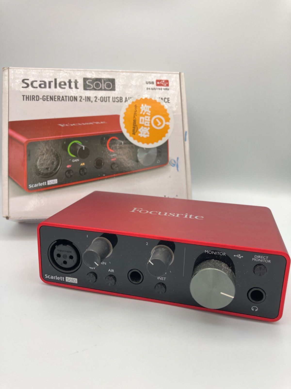 □ Focusrite フォーカスライト Scarlett Solo Gen3 オーディオインターフェース