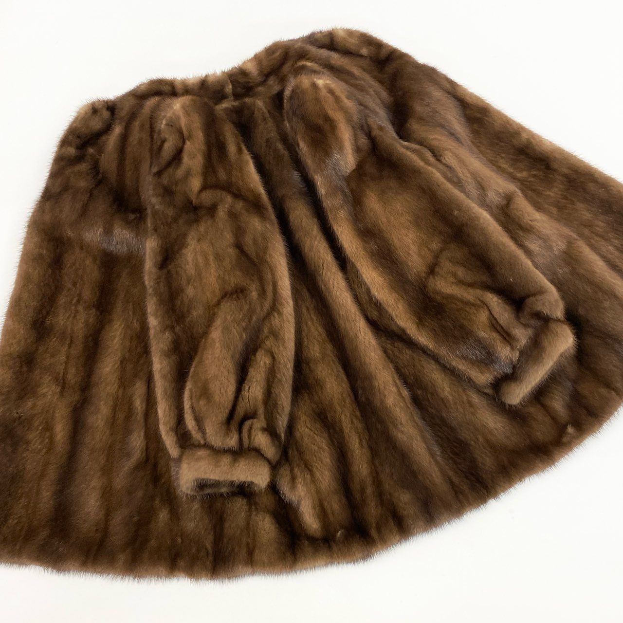 【SAGA MINK】サガミンク デミバフミンク 毛皮コート 銀サガ 極美品 77L8 SAGA MINK サガミンク 銀サガ デミバフミンク ファーコート