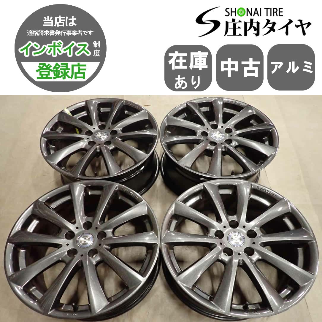 4本SET 会社宛 送料無料 18×8J TeamSparco アルミ ホイール 5穴 PCD 112mm +30 ハブ径 66.5mm BMW 5シリーズ G30 G31 8 シリーズ NO,I6788