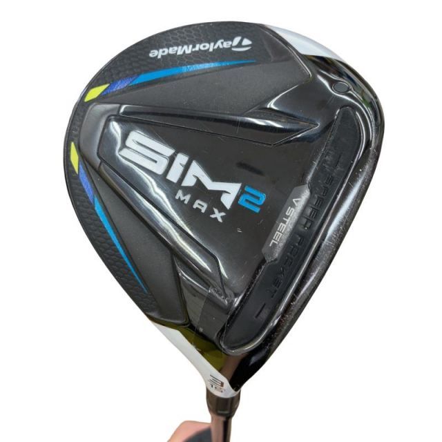 【中古】 テーラーメイド SIM2 MAX 3W フェアウェイウッド FW TENSEI BLUE TM50(SIM2 FW) (フレックスS) メンズ 男性用 右利き 右用 Cランク ゴルフクラブ
