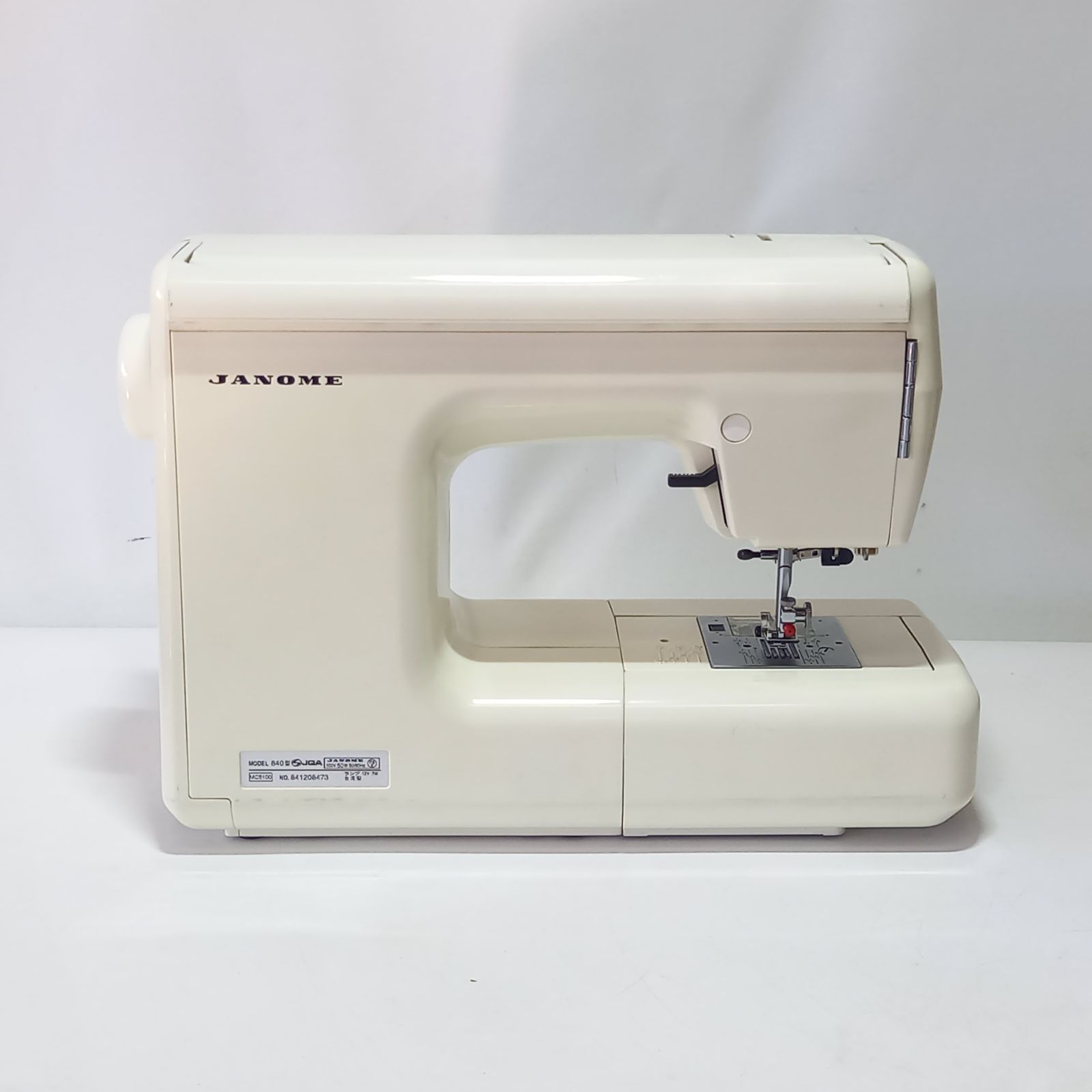 ジャノメ コンピューターミシン メモリークラフト5100 840型 JANOME