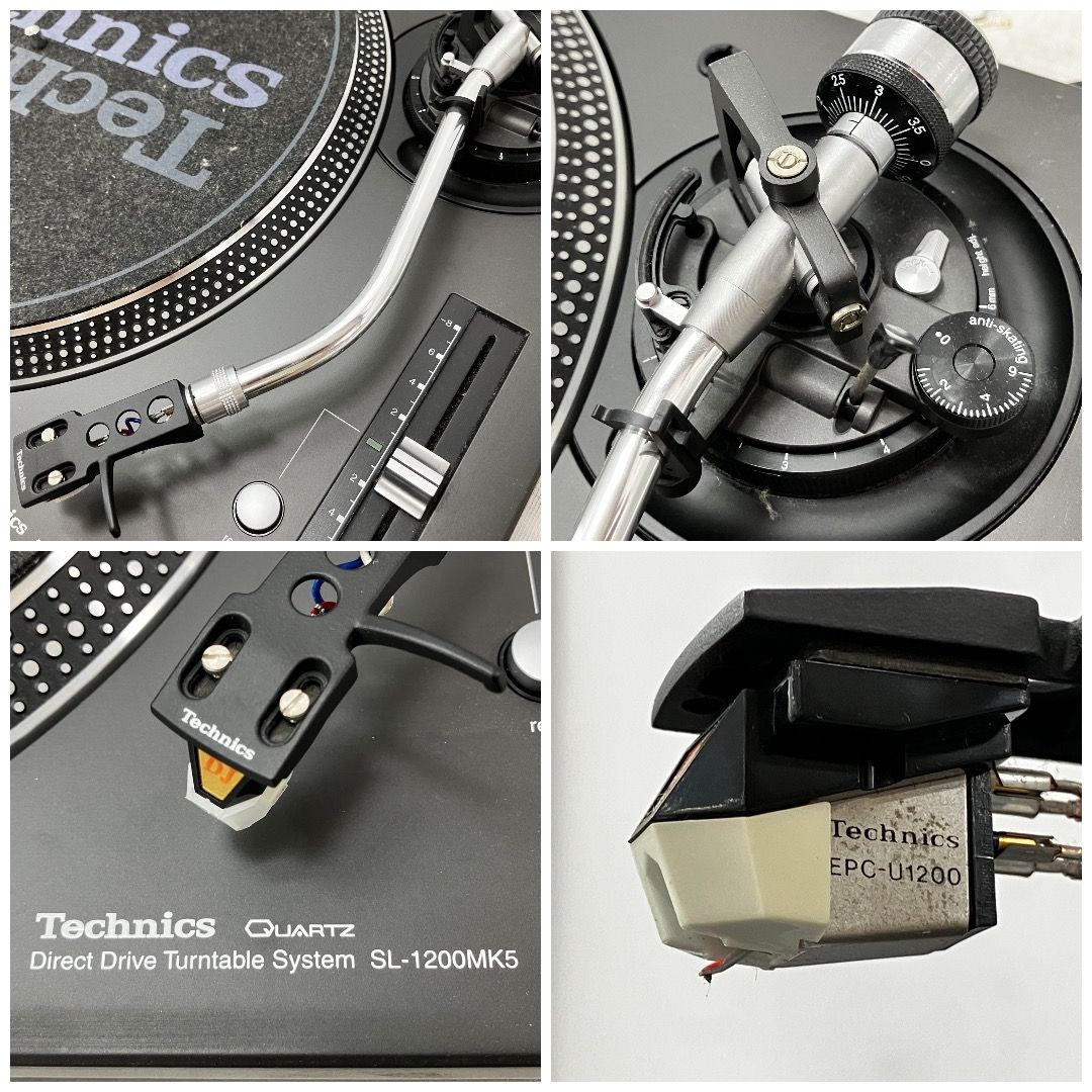 Technics SL-1200MK5 ターンテーブル EPC-U1200 カートリッジ