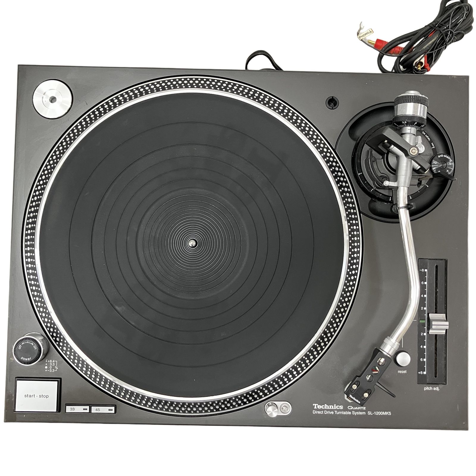 Technics SL-1200MK5 ターンテーブル EPC-U1200 カートリッジ