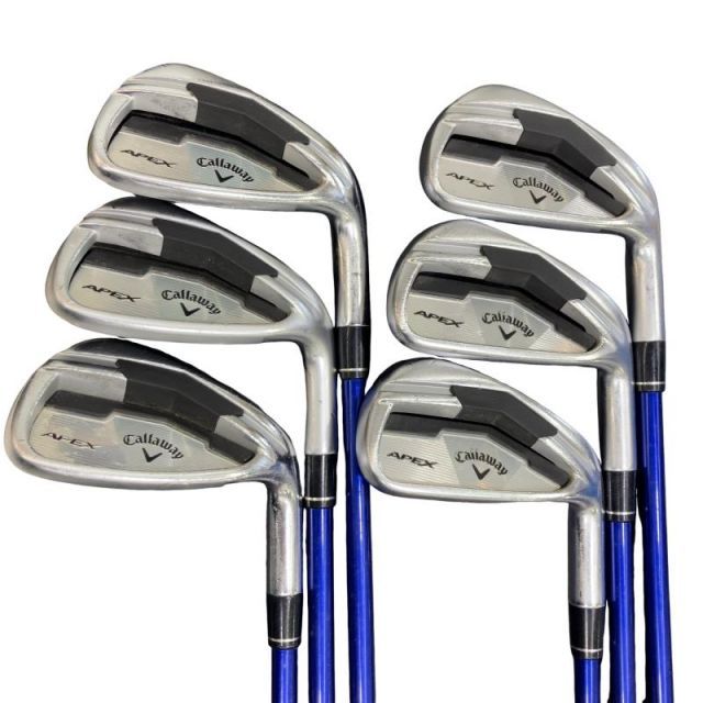 【中古】 キャロウェイ APEX 6S アイアンセット IR Callaway APEX (フレックスR) メンズ 男性用 右利き 右用 Cランク ゴルフクラブ