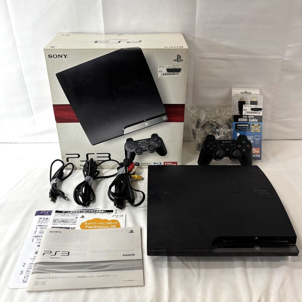 ◆PS3 CECH-2100A HDMI付き 120GB コントローラー1個付 897