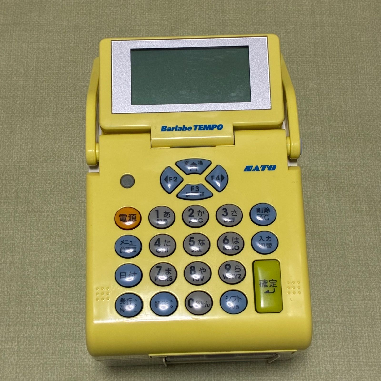 中古良品】SATO バーラベ Barlabe TEMPO ラベルプリンター - メルカリ