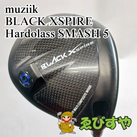 入間□【中古】 ドライバー ムジーク muziik BLACK XSPIRE Hardolass