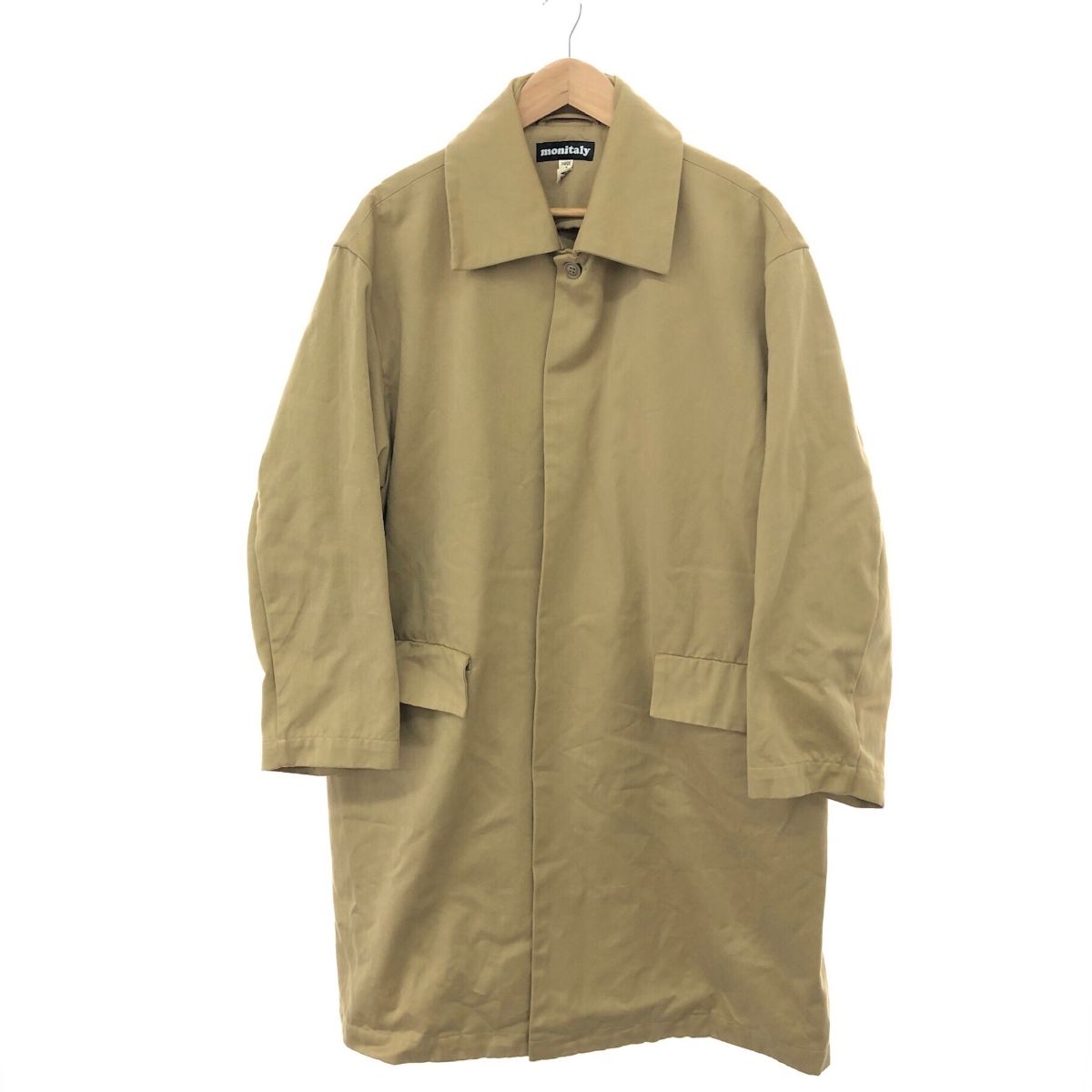 monitaly モニタリー オーバーサイズベルテッドコート サイズ:40