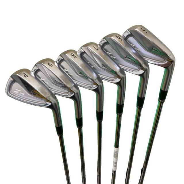 【中古】 ダンロップ SRIXON Z745 6S アイアンセット IR Dynamic Gold D.S.T (フレックスS) メンズ 男性用 右利き 右用 Cランク ゴルフクラブ