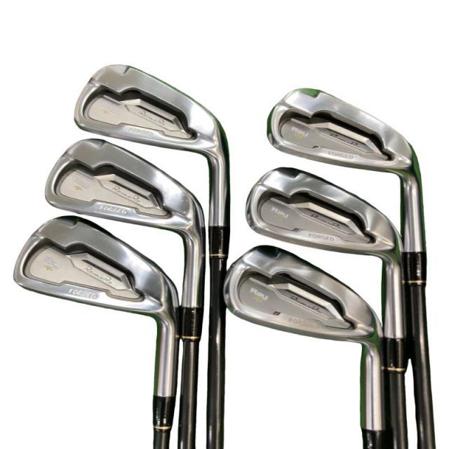 【中古】 RomaRo RomaRo Ray V 6S アイアンセット IR 純正特注シャフト (フレックスS) メンズ 男性用 右利き 右用 Cランク ゴルフクラブ