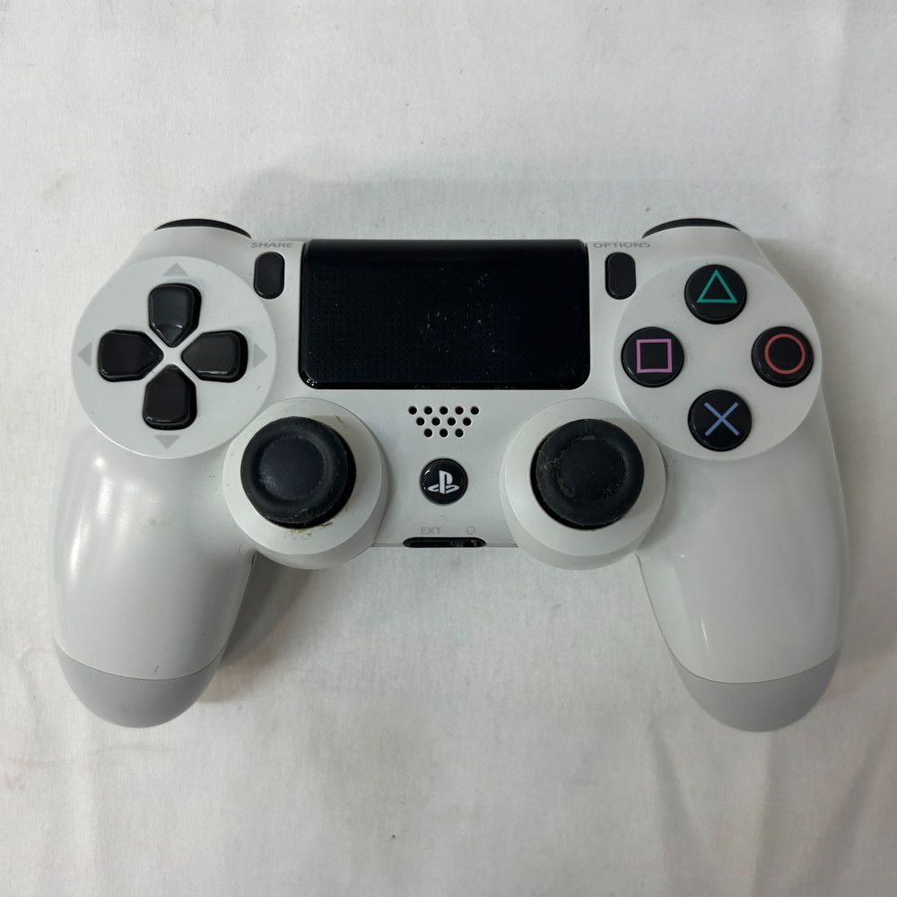 PS4 本体、コントローラー等 CUH-2200A ホワイト ◇PS4 CUH-2200A ホワイト コントローラー2個セット 500GB 896 - メルカリ