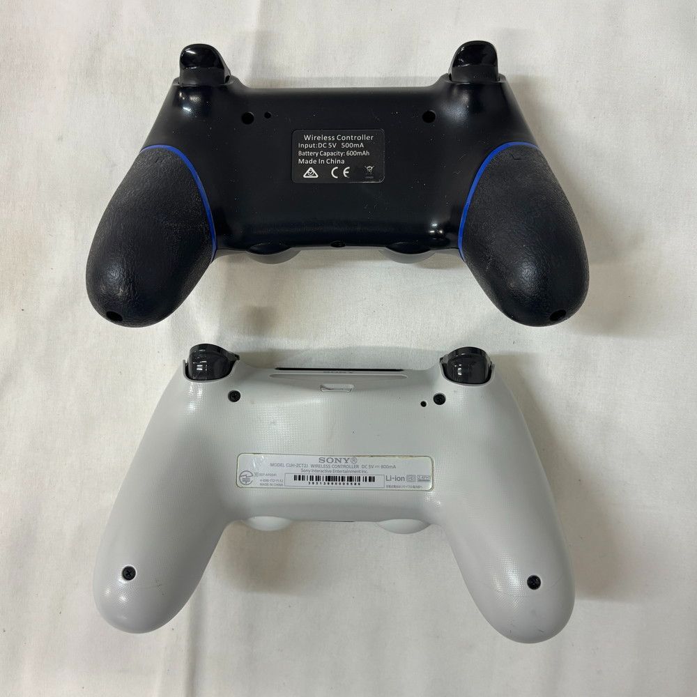 ◇PS4 CUH-2200A ホワイト コントローラー2個セット 500GB 896 - メルカリ