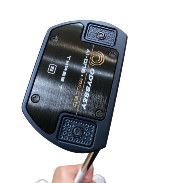【中古】 オデッセイ Ai-ONE・MILLED THREE T 34インチ パター PT STROKE LAB 90 スチール (フレックスその他) メンズ 男性用 右利き 右用 Bランク ゴルフクラブ