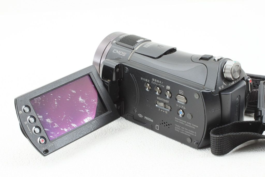 ジャンク Sony ソニー Handycam HDR-CX7 デジタルハイビジョン ビデオ