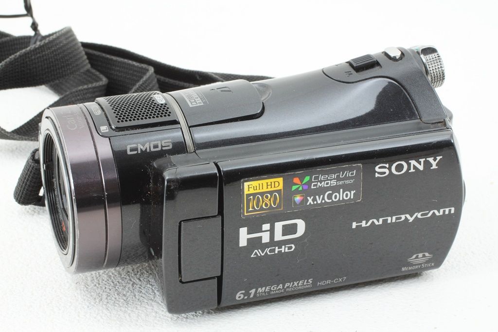 ジャンク Sony ソニー Handycam HDR-CX7 デジタルハイビジョン ビデオ